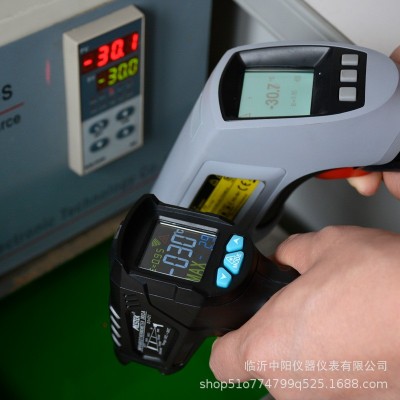 红外线测温仪高精度工业测温枪手持式油温测温器空调出风口温度计图4