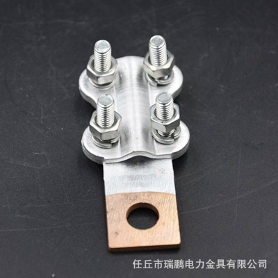 铜铝设备过度线夹JTL螺栓型钎焊线夹变压器复合电缆接头设备线夹图4