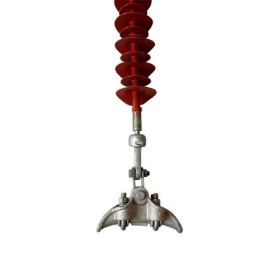 双联悬垂绝缘子串 35KV~220kV架空输变电线路金具定 制图5