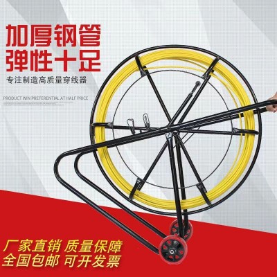 电力施工穿线器玻璃钢穿孔引线器管道疏通电工电缆牵引器拉线器图3