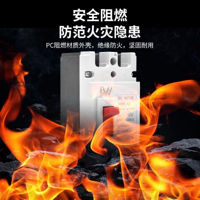 外贸出口光伏直流塑壳断路器2PDC500V100A150A250A空气开关MCB图2