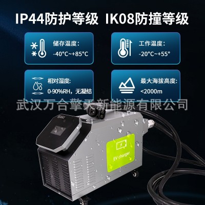 40KW欧标国标直流充电桩 家用直流快充商用移动救援便携充电机图2