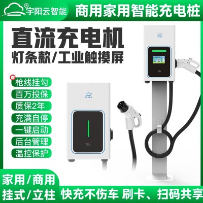电动汽车直流充电桩快充380V15KW20KW30KW60KW80KW9孔家用商用共图3