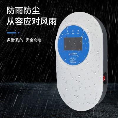 便携式新能源汽车充电桩七孔单枪7KW交流立柱充电车商用家用小区图5