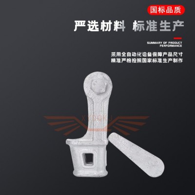 电力拉线金具NUT型线夹可调式耐张线夹热镀锌楔形线夹UT图4
