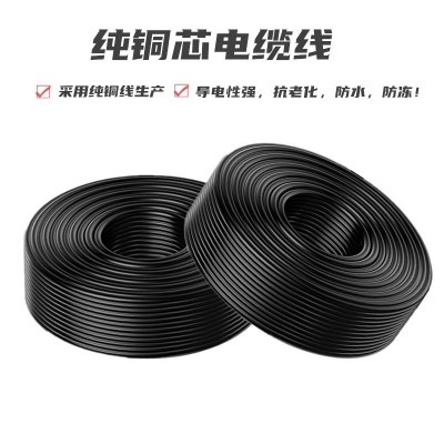 工厂专供珠江RVV国标铜芯防水环保电力电缆线热卖电源线现货图4