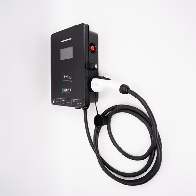 充电桩源头厂家家用商用刷卡扫7KW14KW新能源汽车交流充电桩图4