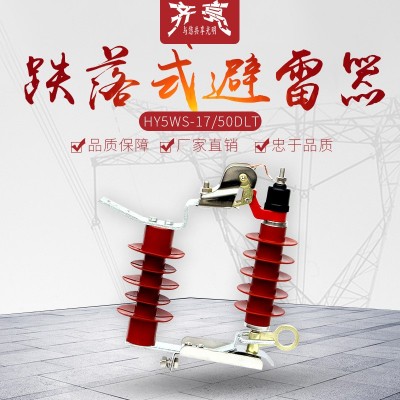 HY5WS-17/50DLT跌落式氧化锌避雷器10kv跌落式线路防雷器厂家批发图2
