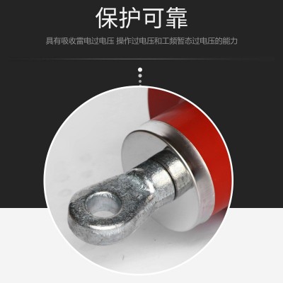 35kv成套高压避雷器HY5WS-51/134无间隙悬挂式氧化锌避雷器源头厂图2