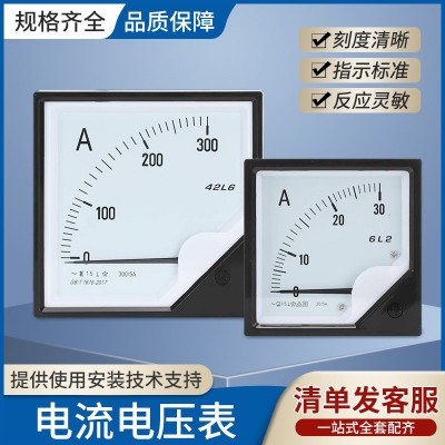 6L2电流表50/5A 100/5A 交流指针式电压表头 450V 500V 10KV/100V图2