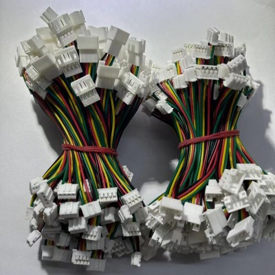 工厂直销 1007#28awg 6P 2.0 双头端子线束 加工