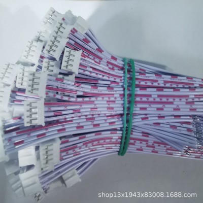 电子电器配线新能源线2.0红白排端子线2一10P接插连接器排线图2