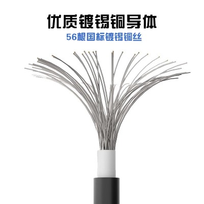 光伏线缆4平方直流电缆太阳能专用电线PV1F2.5/6铜芯镀锡多股软线图2
