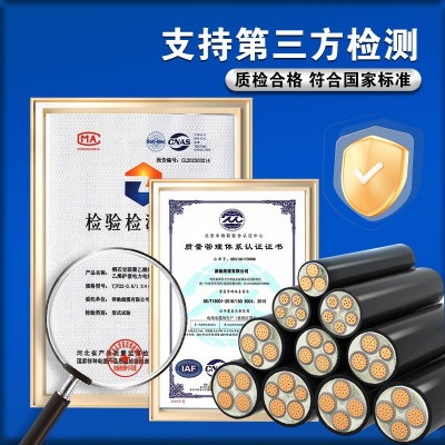国标YJV铜电缆线2 3 4 5芯10 16 25 35平方三相铜芯铠装电缆线图3