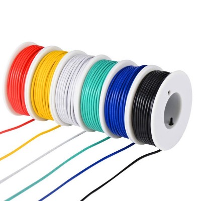 跨境DIY盒装电线六色10M 特软高温硅胶线18AWG~30AWG图3