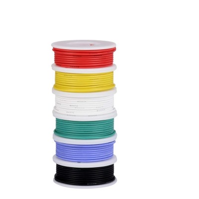 跨境DIY盒装电线六色10M 特软高温硅胶线18AWG~30AWG图2