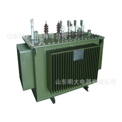 油式电力变压器S11-800KVA/10KV 三相全铝芯油变厂家 灯箱变电站图2