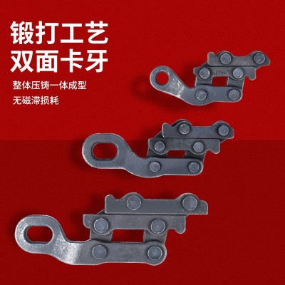 厂家现货德式紧线器蛙式卡线器钢绞线拉紧器图2