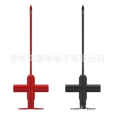 破线免刺破测试探针 万用表配套测试勾反向全绝缘测试探针J30022图5