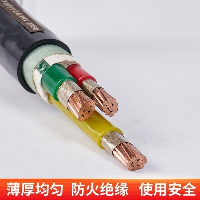 WDZN-YJFY交联聚乙烯聚烯烃护套无卤低烟阻燃电力电缆图5