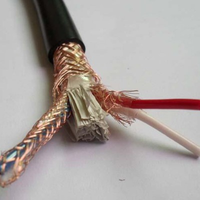 软芯屏蔽电缆JVPVP2*1.0 无氧铜导体 铜丝屏蔽 型号多种图2