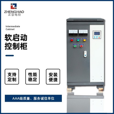 厂家直销在线式软启动柜水泵风机电机厂三相智能在线软启动柜