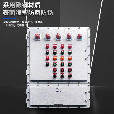 BXMD防爆配电箱IIBIIC配电柜控制箱检修PLC IP65铝合金不锈钢材质
