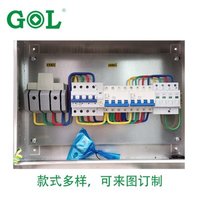 工厂 10/15/20/50KW并网箱380V三相 304不锈钢配电箱并网箱图2