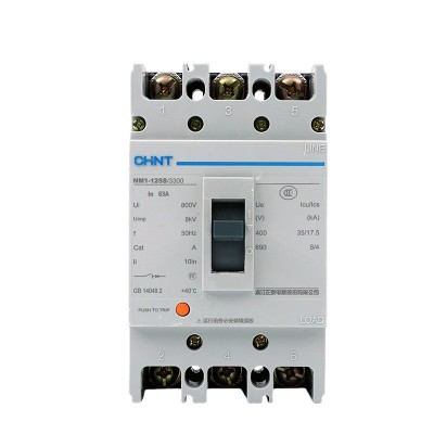 正泰NM1塑壳断路器125A250A400A630A空气开关3300三相四线380V3p图5
