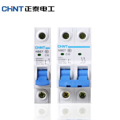 正泰NBE7空气开关小型断路器1P/2P/3P/4P 家用电闸双极空开升级款图4