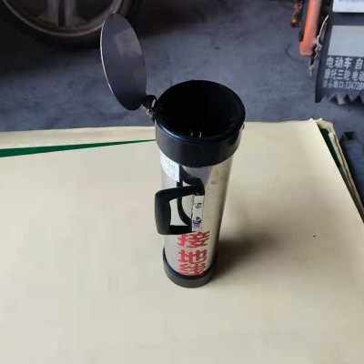 定制PVC电力接地线桶不锈钢方形接地线装置定做圆形便捷式绕线架