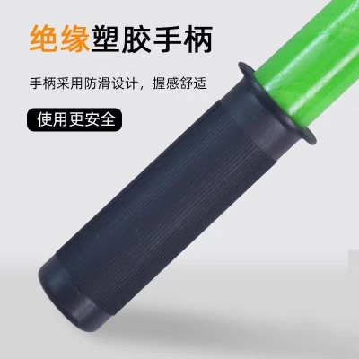 水上救生杆玻璃钢多功能救援杆电力高压绝缘救生救援钩救援伸缩杆图4