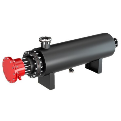 防爆管道加热器压缩气体加热器法兰液体辅助加热系统工业电加热器图4