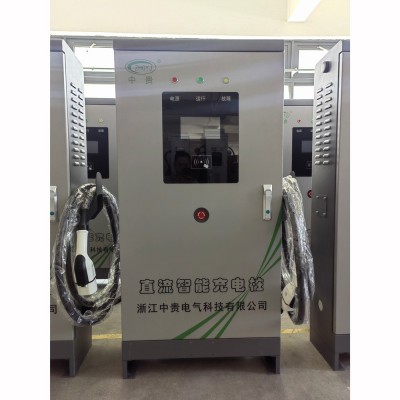 40kw落地式单枪充电桩直流通用车型新能源电动汽车智能家用商用图2