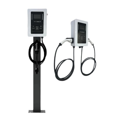 新能源汽车交流充电桩7KW-14KW单/双枪交流充电桩图5