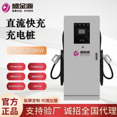 新能源电动汽车一体式直流桩60-240kw单/双枪直流桩