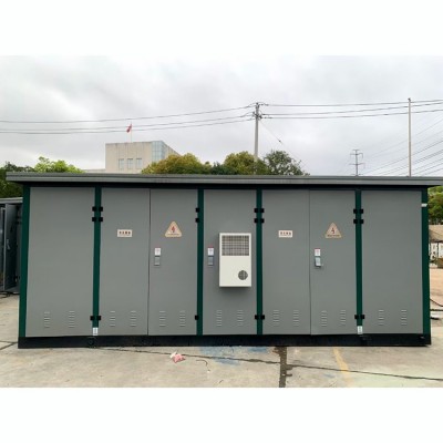 400KVA箱式变电站户外预装式欧式箱变组合型630kva成套箱式变压器图5