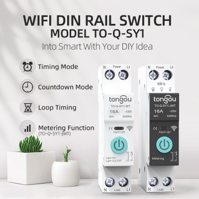 Tuya涂鸦智能开关WiFi断路器远程无线遥控手机控制智 能家居跨境图3