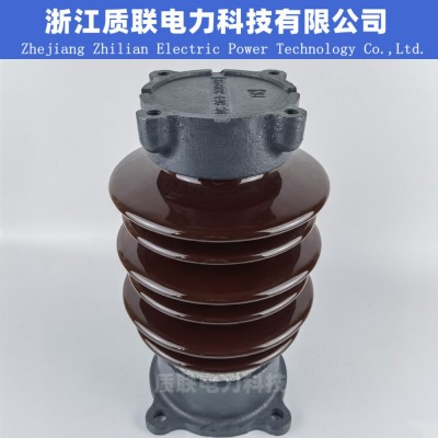 ZSW-20/8高压陶瓷绝缘子ZSW-24/8户外支柱绝缘子20KV母线支撑瓷瓶