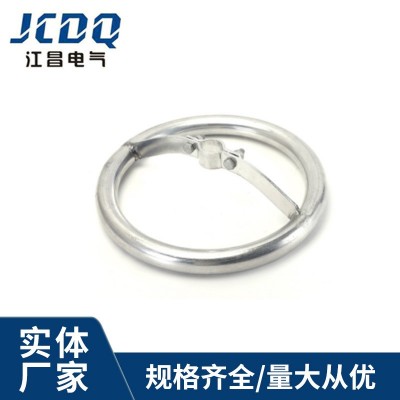 厂家供应FJH-110KV均压环复合悬式绝缘子用闭口铝合金均压环