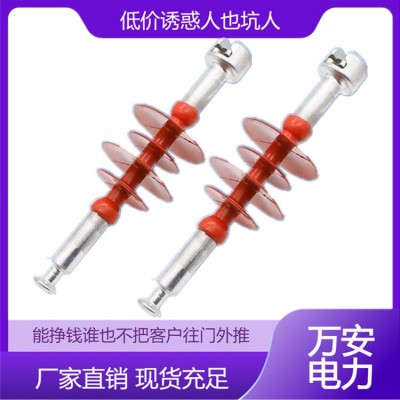 10KV复合针式绝缘子 FPQ-10/5 户外高压支柱横担悬式硅胶瓶 万安电力图2