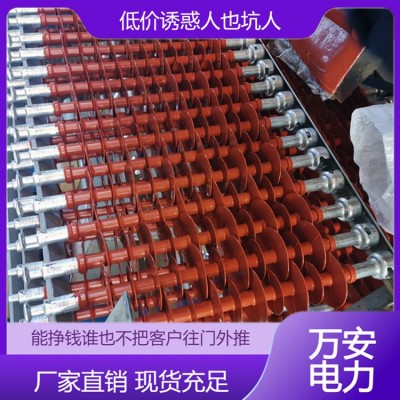 10KV复合针式绝缘子 FPQ-10/5 户外高压支柱横担悬式硅胶瓶 万安电力图4