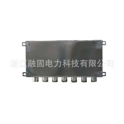厂家供应非标保护分接箱电缆不锈钢护层绝缘35KV七孔直接接地箱