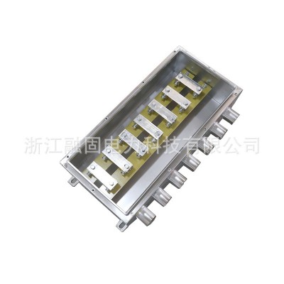 厂家供应非标保护分接箱电缆不锈钢护层绝缘35KV七孔直接接地箱图4