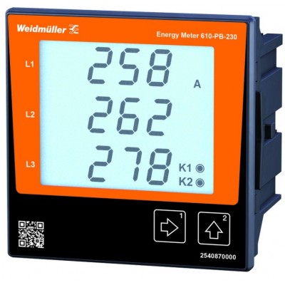 供应 魏德米勒 2540870000 相主电源电压表 ENERGY METER 610-PB-230图3