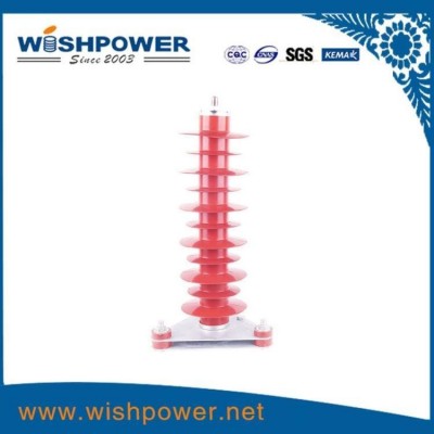高压氧化锌避雷器HY5WS-17/50户外10kV 交流金属跌落式