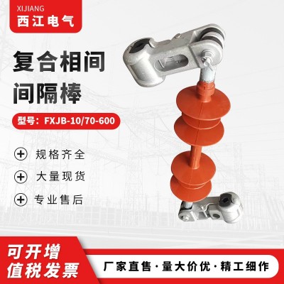 10KV复合防舞动相间间隔棒FXJB-10/70-600间隔棒线路绝缘子图3