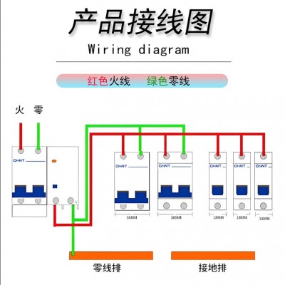 正泰NXB-125空气开关4p3p100A125A工业用63A80A 大功率小型断路器图4