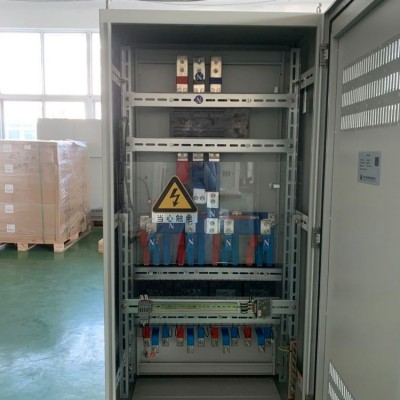 厂家定制 系统UPS电源系统功率500kVA 2台 低压成套电池开关柜图4