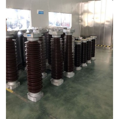 名立 Y10W-108/281户外110KV高压瓷外套金属氧化锌避雷器102/266W图2
